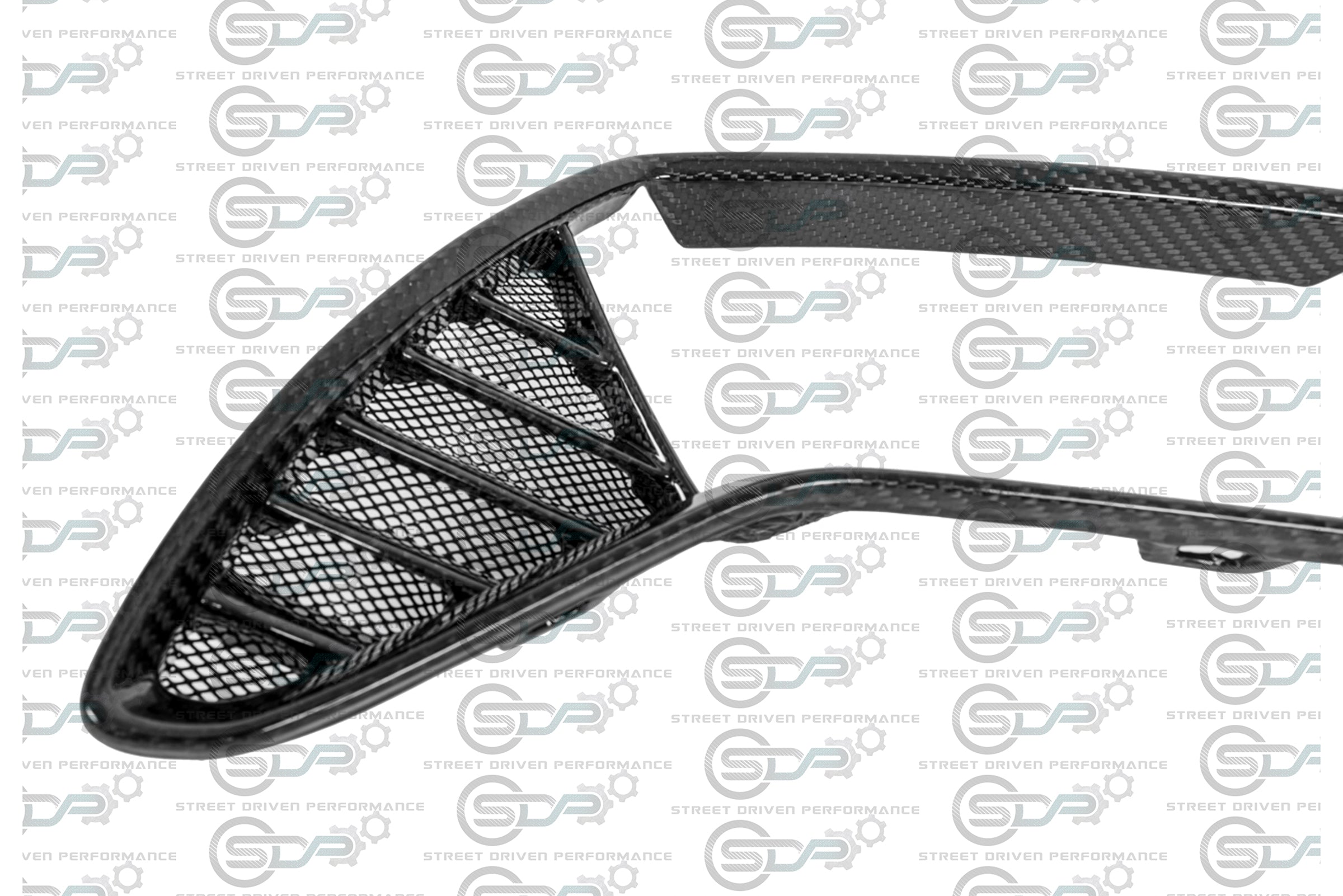 C7 - Corvette - Carbon Fiber Rear Tail Light Trim (Pair) - all models
